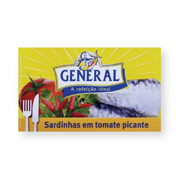 General Sardinhas Em Tomate C/piri Piri 120gr