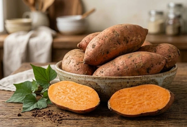 Batata doce laranja
