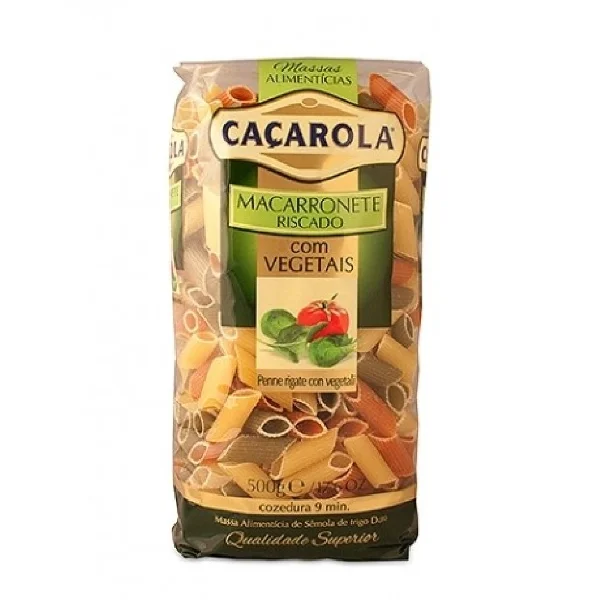 Cacarola Macarronete Riscado C/vegetais 500gr