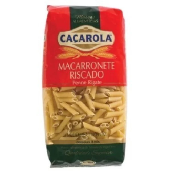 Cacarola Macarronete Riscado 500gr