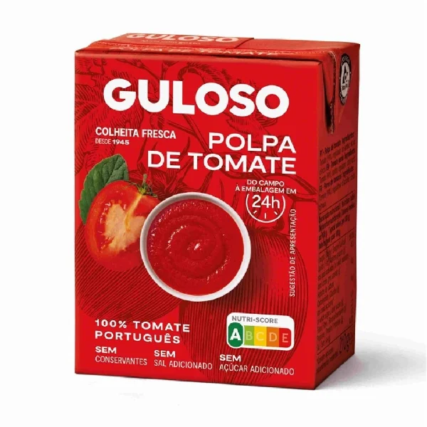 Guloso Polpa Tomate Tetra 210gr