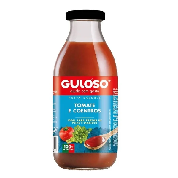 Guloso Polpa Tomate E Coentros 500g