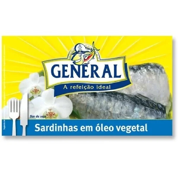 General Sardinhas Em Oleo 120gr