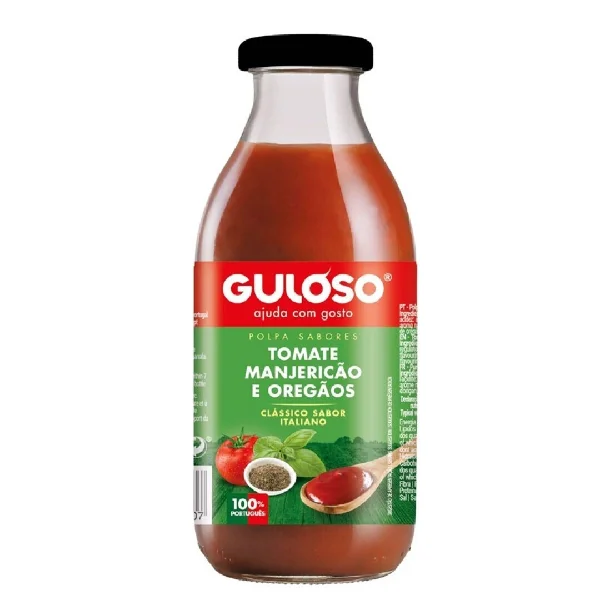 Guloso Polpa Mangericao E Oregaos 500g
